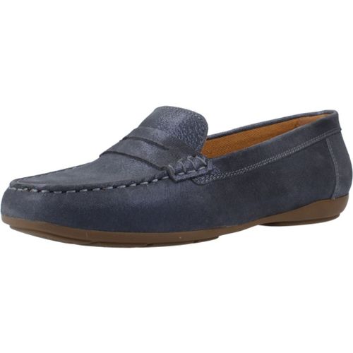 Chaussures Geox D Annytah Moc Colour Bleu
