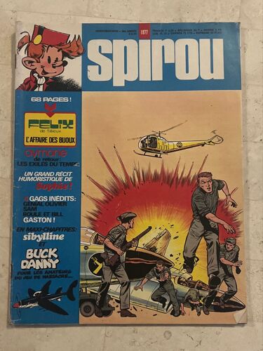 Spirou N°1977 - Boule & Bill | Aymone | Papyrus | Sibylline | Ect 