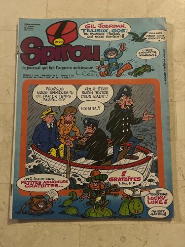 Spirou Magazine N°2120 - Gil Jourdan | Rumberley | Bidouille & Violette | Ect. 