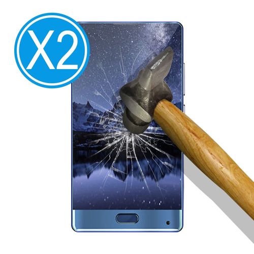 Woowcase, Film Protection [ Doogee Mix ] En Verre Trempé, Doogee Mix Protection Écran Pack 2