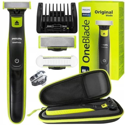 Rasoir Oneblade Qp2724/20 + Lame Skinprotect Qp229/52 + Étui 
