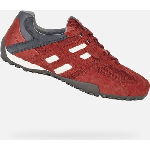Baskets Geox Snake Rouge