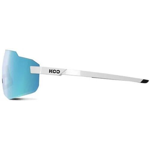 Lunettes De Soleil Koo Supernova - Blanc / Bleu Turquoise