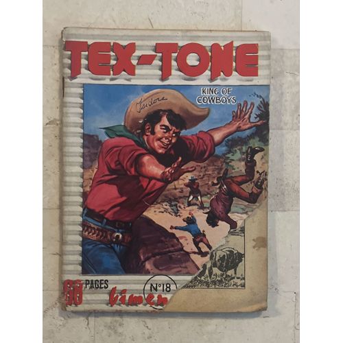 Tex-Tone N°18 - Tex-Tone Et Le Craneur - 