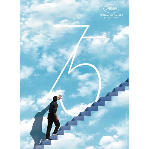Festival De Cannes - Année 2022 - 75 Ème Édition - Véritable Affiche De Cinéma Pliée - Format 40x60 Cm - Jim Carrey - The Truman Show