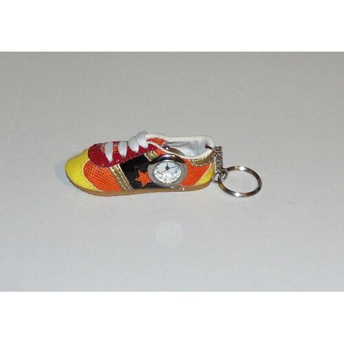 Porte Cles Chaussure Basket Avec Horloge Quartz