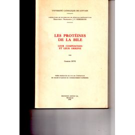 Les Protéines De La Bile : Leur Composition Et Leur Origine