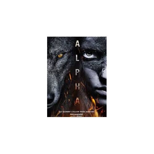 Alpha - Albert Hughes - Leonor Varela - Pré-Affiche De Cinéma Pliée 60x40 Cm