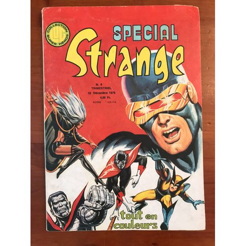 Spécial Strange N° 6 Du 10 Décembre 1976