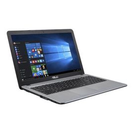 ASUS R540UP GO076T - Core i5 7200U / 2.5 GHz - Win 10 Familiale 64 bits - 4 Go RAM - 1 To HDD - DVD SuperMulti - 15.6" 1366 x 768 (HD) - Radeon R5 M420 - dégradé IMR argent avec hairline