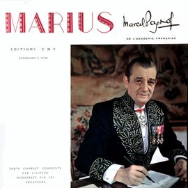 Marius - Marcel Pagnol - 2 Disques 33 Tours - Edition Cmf - Version Luxe - Texte Complet Commenté Par L'auteur Et Interptété Par Les Acteurs - Raimu, Pierre Fresnay, Orane Demazis, Alida Rouffe, Etc