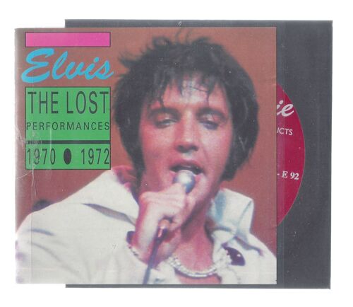 Elvis Presley The Lost Performances 1970 / 1972 Edition Limitee À 500 Ex 24 Tracks Disc Original Soundboard Recording Sortie En 1992