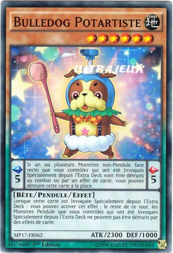 Yu-Gi-Oh! - Mp17-Fr062 - Bulledog Potartiste - Commune
