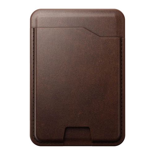 Nomad Portefeuille Mag en cuir avec Apple Find My Tracking Brown