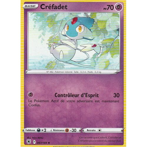 Carte Pokemon - Créfadet - 067/189 - Eb10 Astres Radieux -