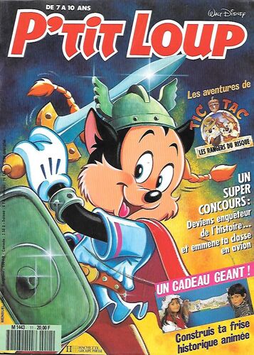 P'tit Loup N°11 (Janvier 1990) - P'tit Loup / Tic Et Tac / Yann Et Julie...