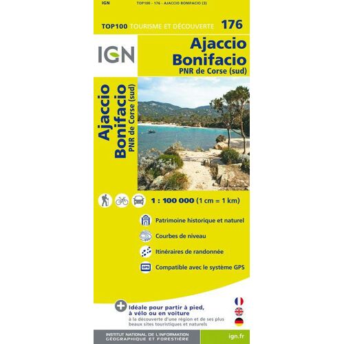 Ign 1 : 100 000 Ajaccio Bonifacio