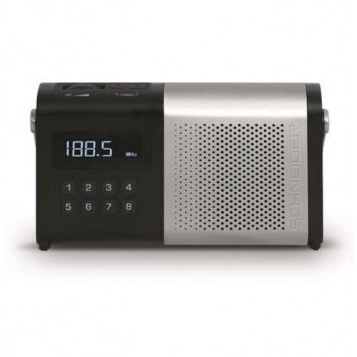 Radio portable silver/noir SCHNEIDER movimo SC170ACLSIL