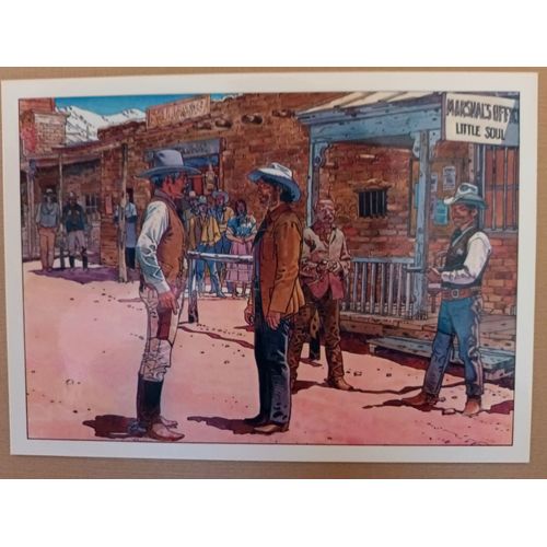 Lot De 3 Cartes Postales Bd Blueberry Par Giraud