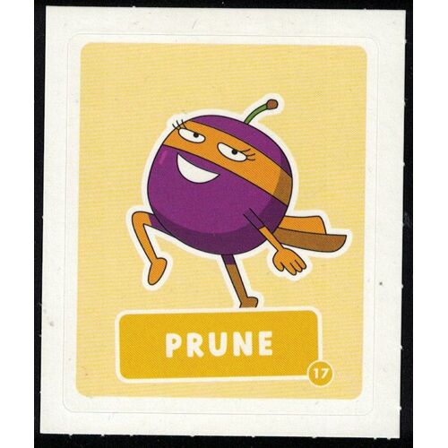 Cora Amuse-Toi En Cuisine Chefclub Autocollant Prune 17/96