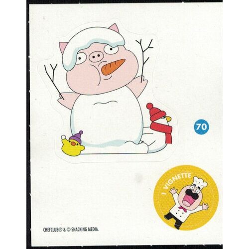 Cora Amuse-Toi En Cuisine Chefclub Autocollant Elvis 70/96