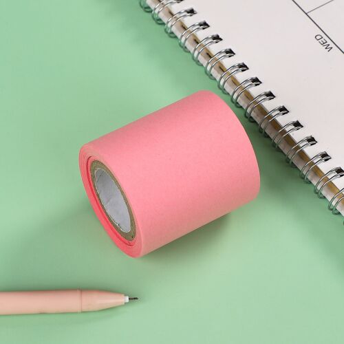 Rouleau De Notes Autocollantes De Style Japonais, Étiquette Scrapbook Créative, Peut Être Coupée, Pour Journal, Papeterie, Fournitures De Décoration, Diy Bricolage, 1 Pièces