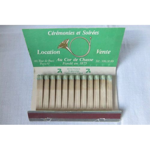 Ancienne Pochette Allumettes Publicité Lastar