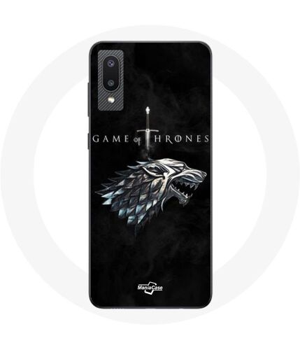 Coque Pour Samsung Galaxy A02 Game Of Thrones Saison 8 Le Trône De Fer La Maison Stark Logo L'hiver Arrive