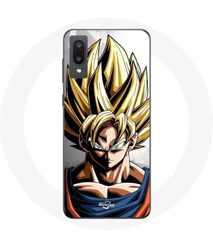 Coque Pour Samsung Galaxy A02 Sangoku Mur Dragon Ball Super