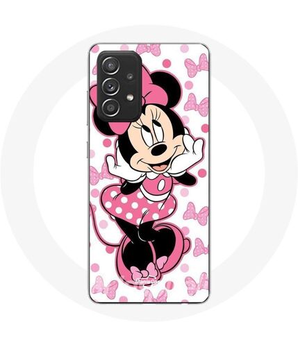 Coque pour Samsung Galaxy A33 5G Minnie Mouse Dessin animé mignon rose