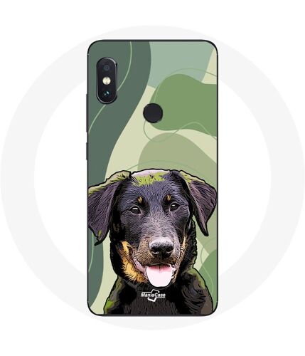 Coque Pour Xiaomi Redmi Note 5 Pro Beauceron Noir Race De Chiens