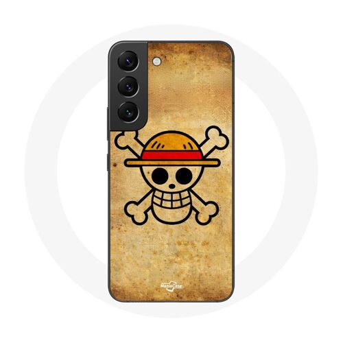 Coque Pour Samsung Galaxy S22 Manga One Piece Tete De Mort