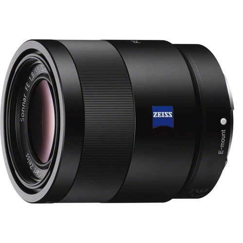 Objectif Sony SEL55F18Z 55 mm - f/1.8 Sonnar T* FE ZA - Sony E-mount - pour Cinema Line; a VLOGCAM; a1; a1 II; a6700; a7 IV; a7C; a7C II; a7CR; a7R V; a7s III; a9 III