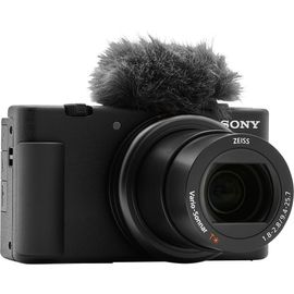 Sony ZV-1 - Appareil photo compact numérique 20.1 MP - 4K / 30 pi/s - 2.7x zoom optique - ZEISS - Wireless LAN - noir
