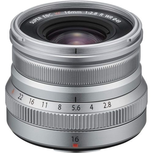 Fujifilm XF 16 mm f/2,8 R WR Argent