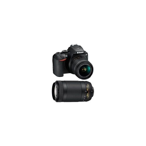 NIKON Appareil photo D3500 + 18-55MM AF-P VR G + 70-300MM AF-P VR G