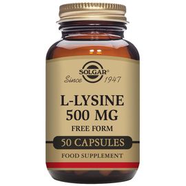 L-Lysine 500 Mg 50 Vegetable Capsules 