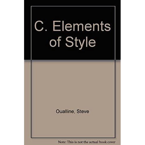 C. Elements Of Style