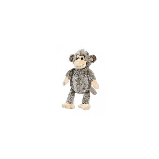 ㉗ Doudou Peluche Ours Crème Beige Chiné Blanc avec Mouchoir Les Flocons