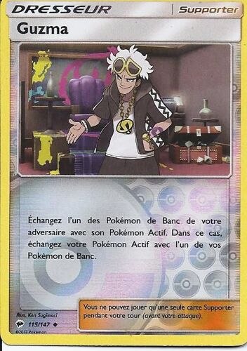 Holo Reverse Guzma 115/147 - Ombres Ardentes