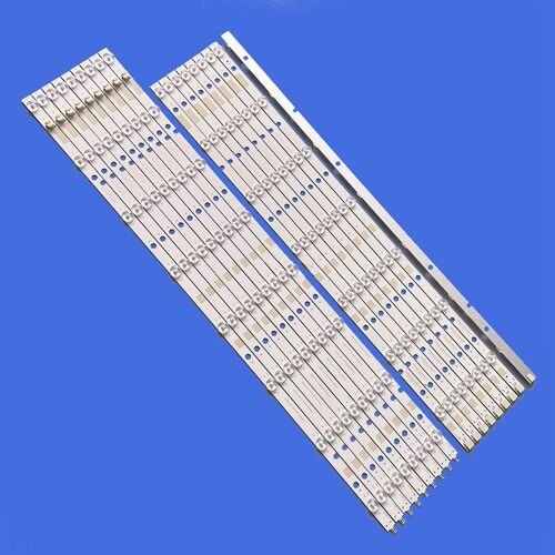 18 PCS LED bande de rétro-éclairage pour TOSHIBA 55L7453DB 55L7453RB 55L7453D BZ556503 SVT550AA0_REV04_R-TYPE_130710 E306084 D'origine ""Nipseyteko""