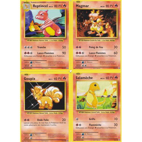 4 Cartes Pokemon Xy12 Évolutions