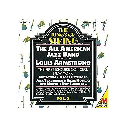 Cd The All American Jazz Band Cond. L. Armstrong The First Esquire Concert