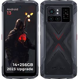 HOTWAV Cyber X Incassable (2023) 14/256 Go 6.78" Noir