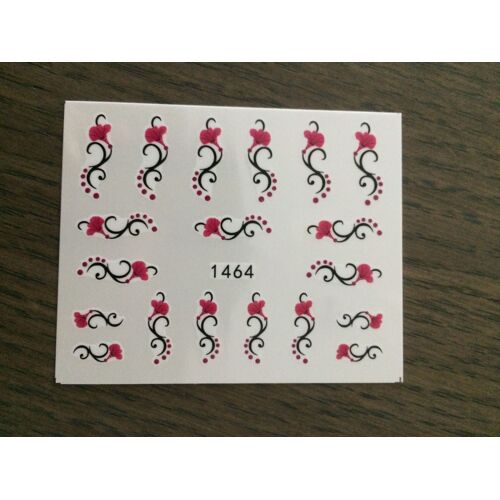 Water Decal Nail Art Pour Ongles Ref 1464 