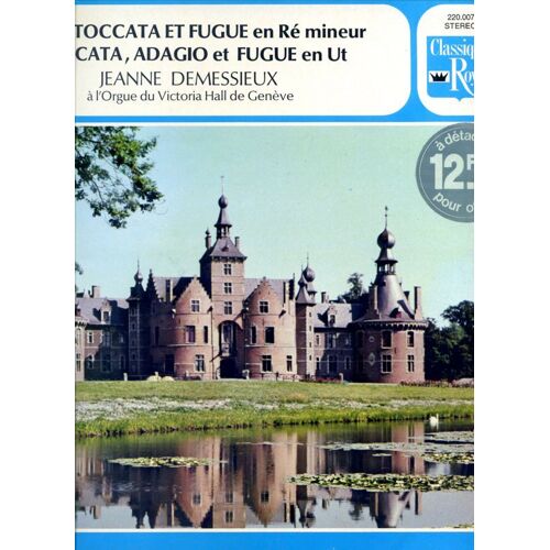 Toccata Et Fugue En Ré Mineur