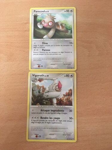 Parecool 50pv (95/127) + Vigoroth 80pv (64/127) Pokemon