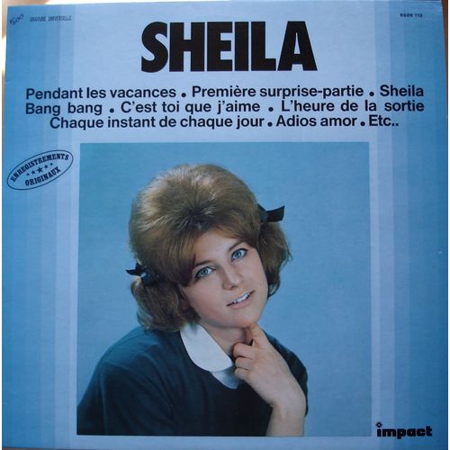 Sheila Vinyle Sp 33 Tours Pendant Les Vacances N° 6886 118