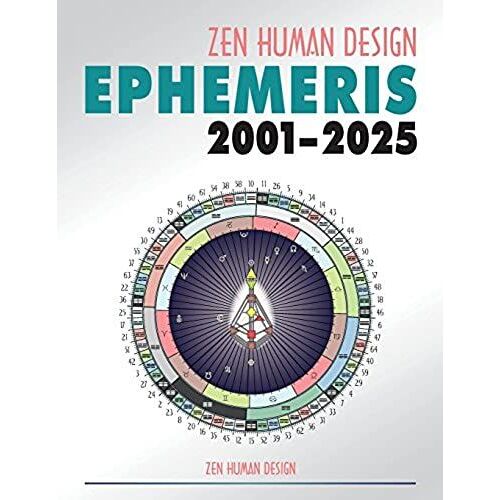 Zen Human Design Ephemeris 2001 - 2025