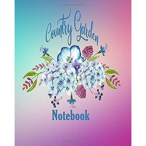 Country Garden Notebook